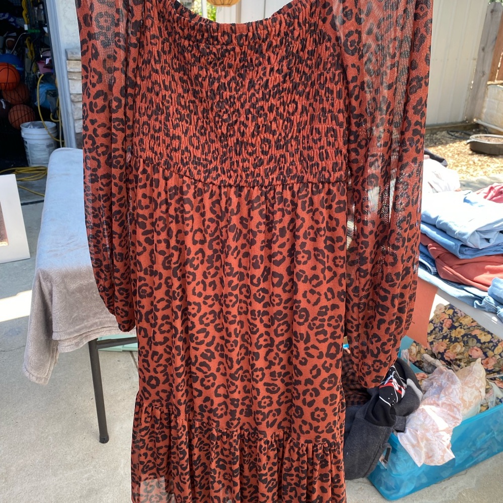 Leopard dress